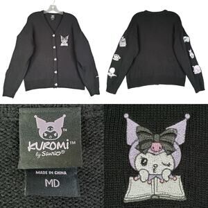 Kuromi Graphic Cardigan Dumbgood Cozycore Goth Hot Topic All Size Medium